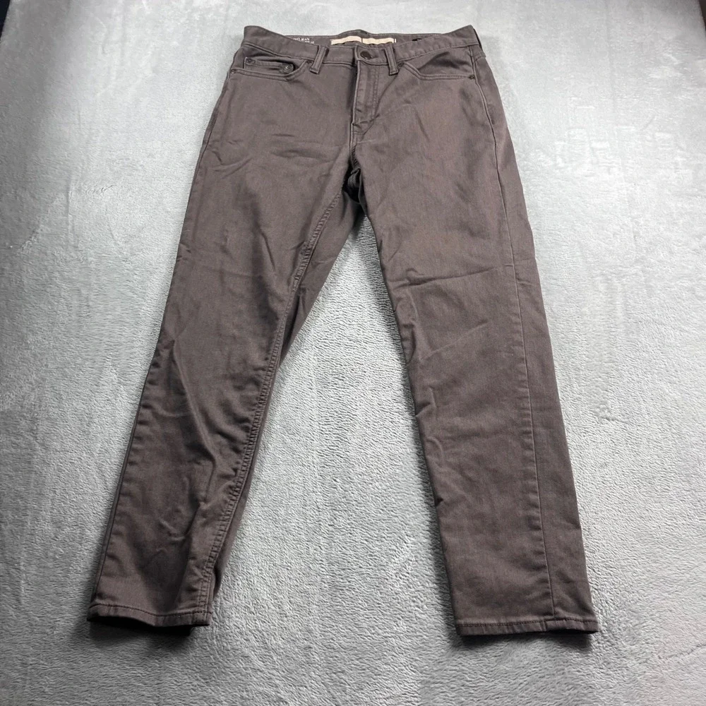 Banana Republic Travel Jean Athletic Fit Mens 32x30 Brown Taupe Pants 5-Pocket